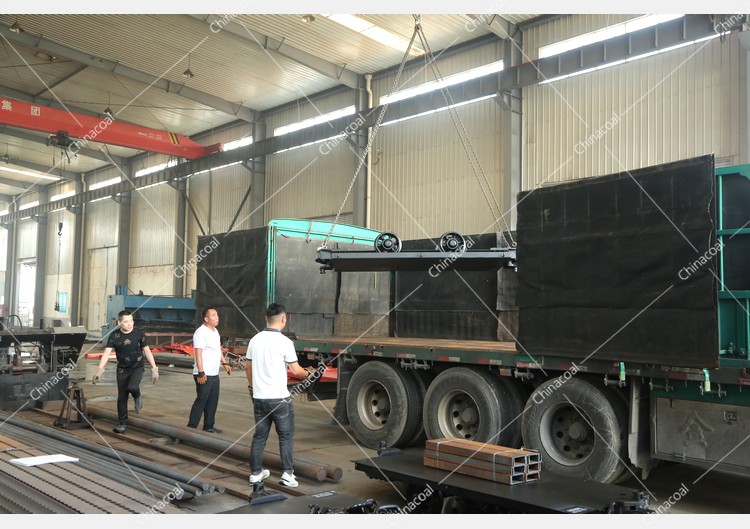 China Coal Group Sent A Batch Of Hydraulic Props And Mining Flat Cars To Shanxi