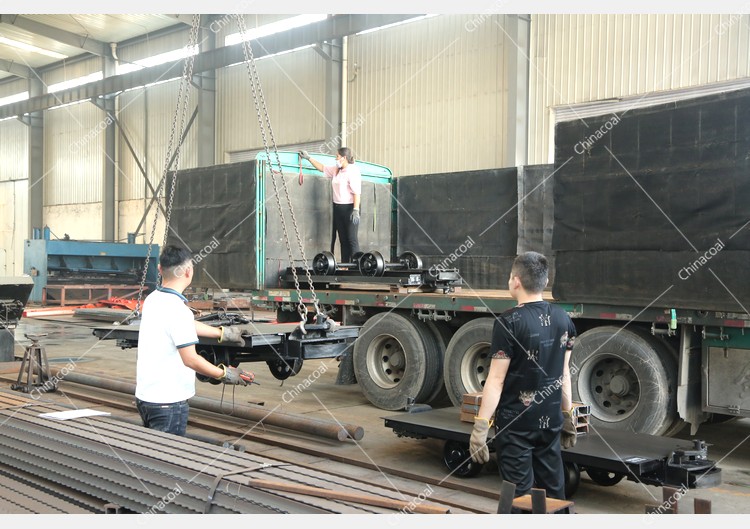 China Coal Group Sent A Batch Of Hydraulic Props And Mining Flat Cars To Shanxi