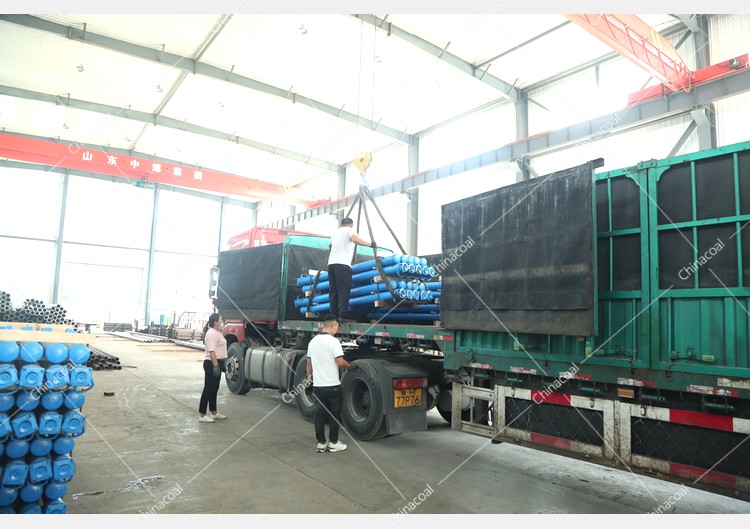 China Coal Group Sent A Batch Of Hydraulic Props And Mining Flat Cars To Shanxi