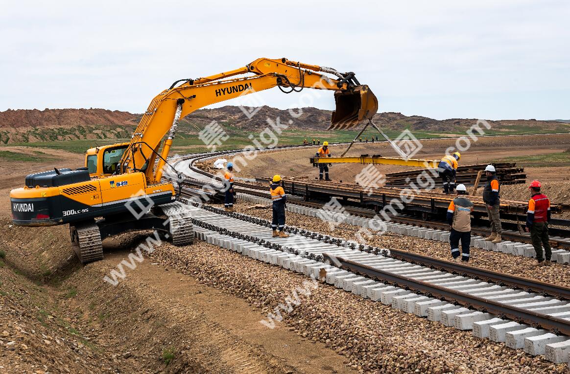 China Coal Group Assists The Construction Of The Railway Section From The Taben Tolgoi Coal Mine In Mongolia, A Country Along The Belt And Road, To The Gashunsuhaitu (Ganqimaodu) Port On The China-Mon